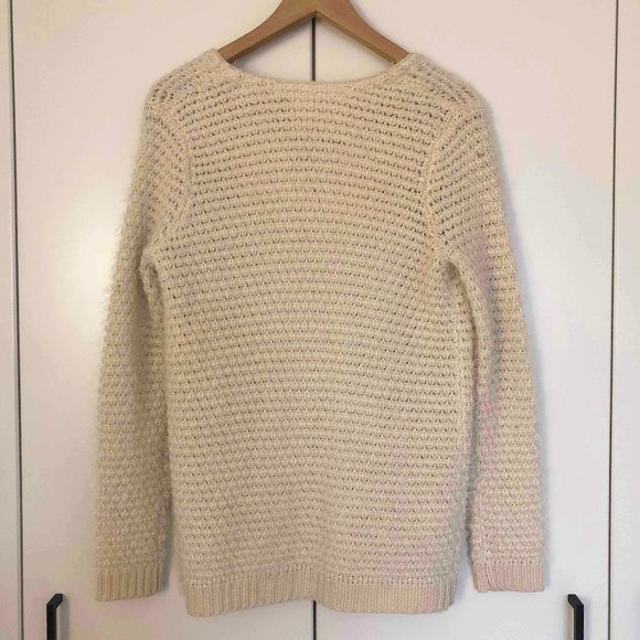 Fuzzy Soft Weave Cardigan, Size S - Picture 3 of 6